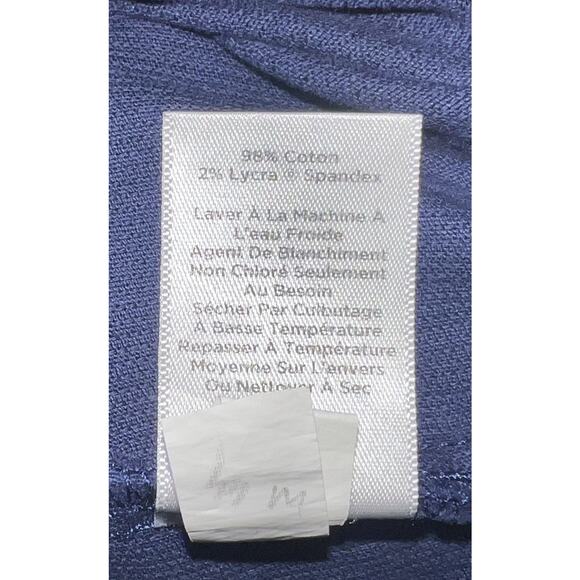 NWT Talbots Corduroy Skirt Plus 20 Navy Blue Pockets A-Line Stretch Textured - Picture 6 of 6